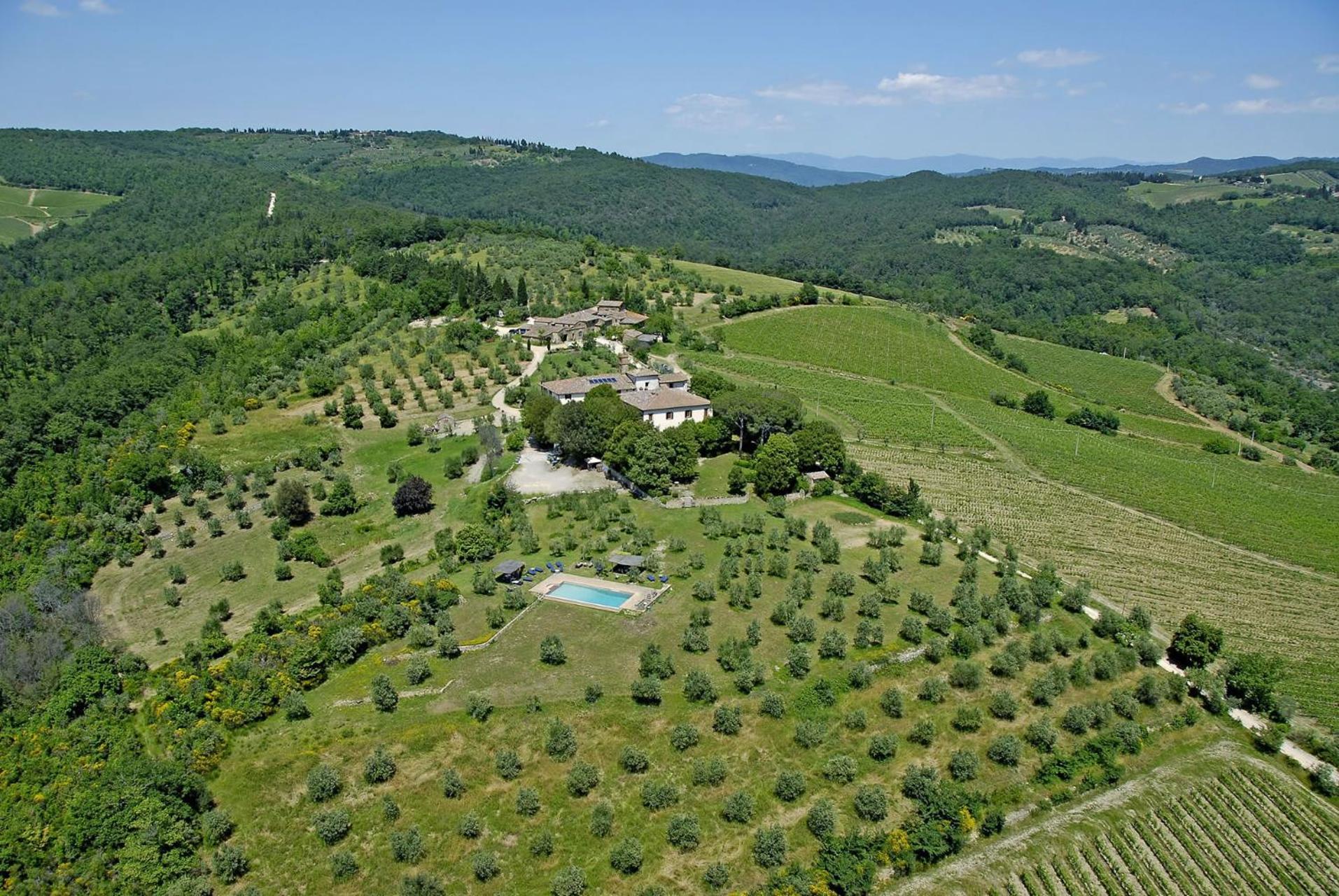 גרבה אין קיאנטי Fattoria Di Rignana Winery Bnb מראה חיצוני תמונה