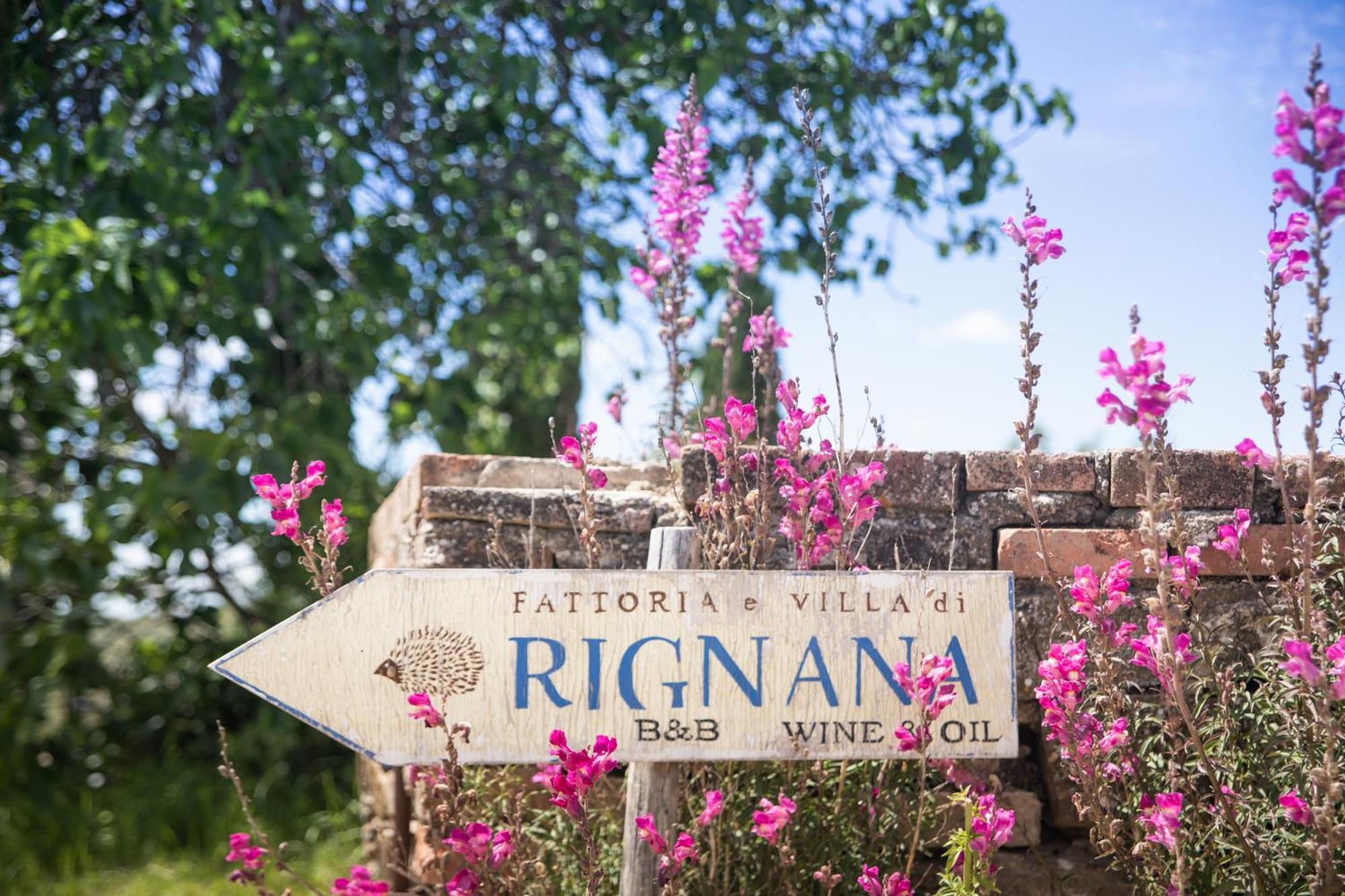 גרבה אין קיאנטי Fattoria Di Rignana Winery Bnb מראה חיצוני תמונה